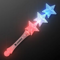 5 Day Imprinted 3 Star Flashing Wand